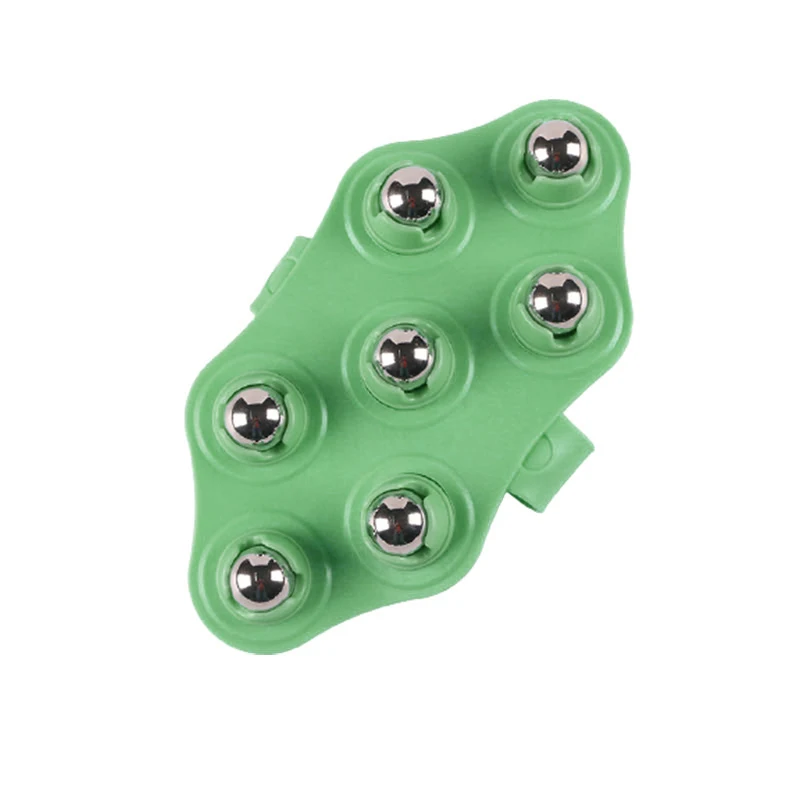 Roller Ball Body Massage Glove Anti Cellulite Muscle Pain Relief Massager Neck Back Shoulder Leg Massage Stovepipe Meridian Brus