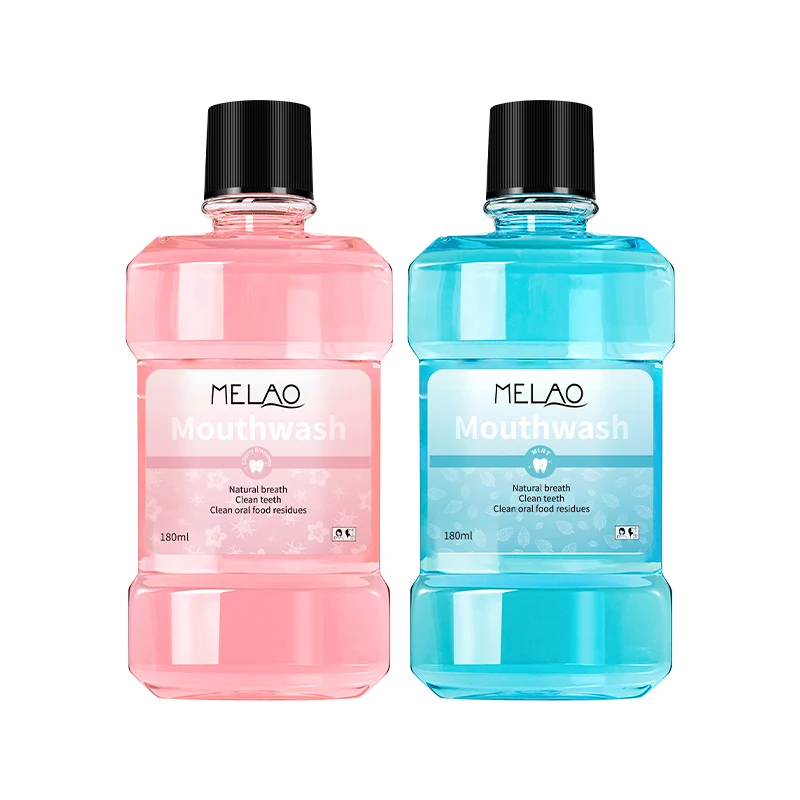MELAO Hot Selling Eco Oral Care Appliances Whitening Mouthwash Natural Cooling Breath Teeth Mouth Wash Private Label