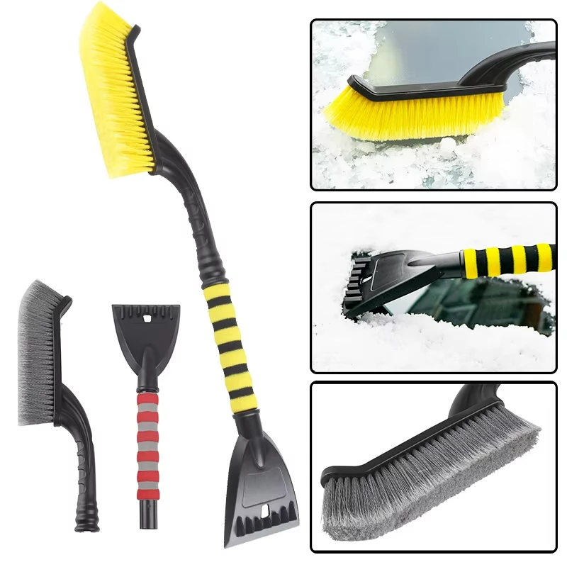 Car Ice Scraper Snow Removal Car Windshield Window Snow Cleaning Scraping Tool Auto Ice Breaker Snow Shovel Winter Accessories