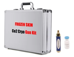 Frozen Skin Co2 Gas Therapy Facial Lifting Anti Wrinkle Mesogun No-needle Mesotherapy Device Cryo Beauty Gun