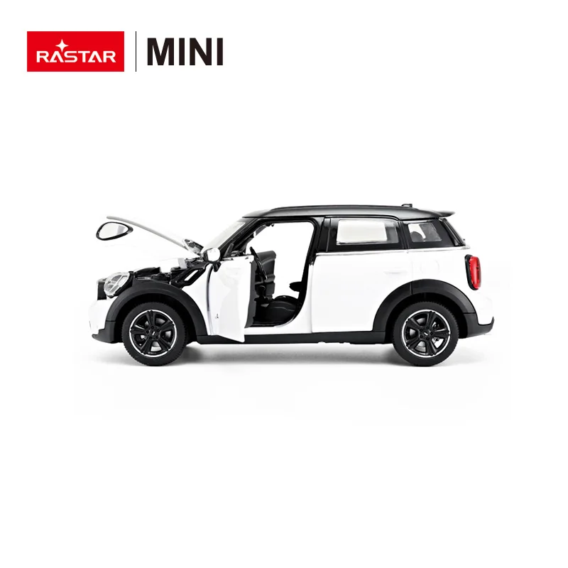 
RASTAR 1:24 alloy free wheel open door MINI diecast vehicles model car toys 