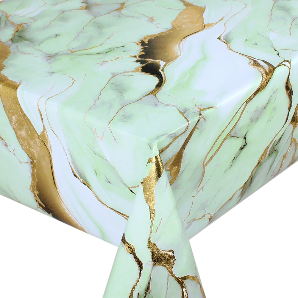 Luxury Party Tablecloth Waterproof PVC Fabric Yiwu Factory Tablecloths