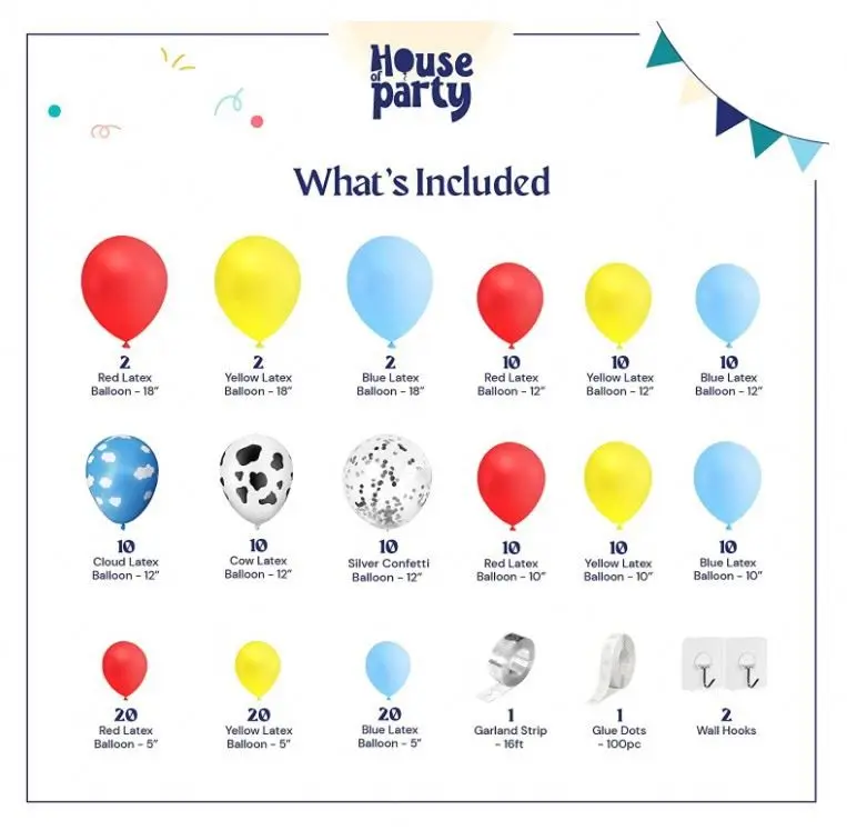 Hero Theme Toy Story Colorful Latex Balloon Boy Kids Party Balloon Arch Garland Kit For Birthday Decoration Wholesale Supplies