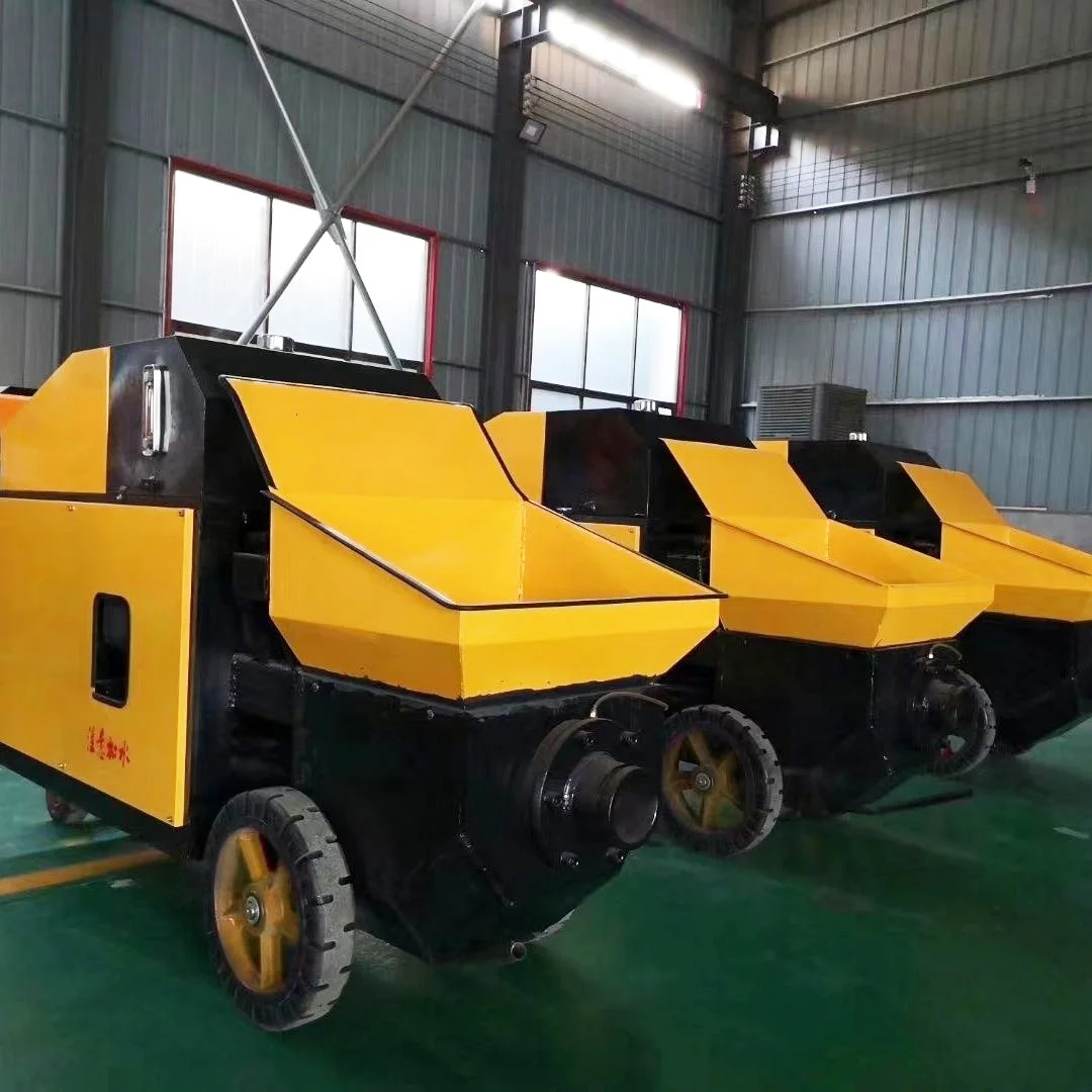 Diesel Concrete Mixer With Pump And Concrete Mixer Diesel Concrete Trailer Pump Mobile Diesel Engine Concrete Pump