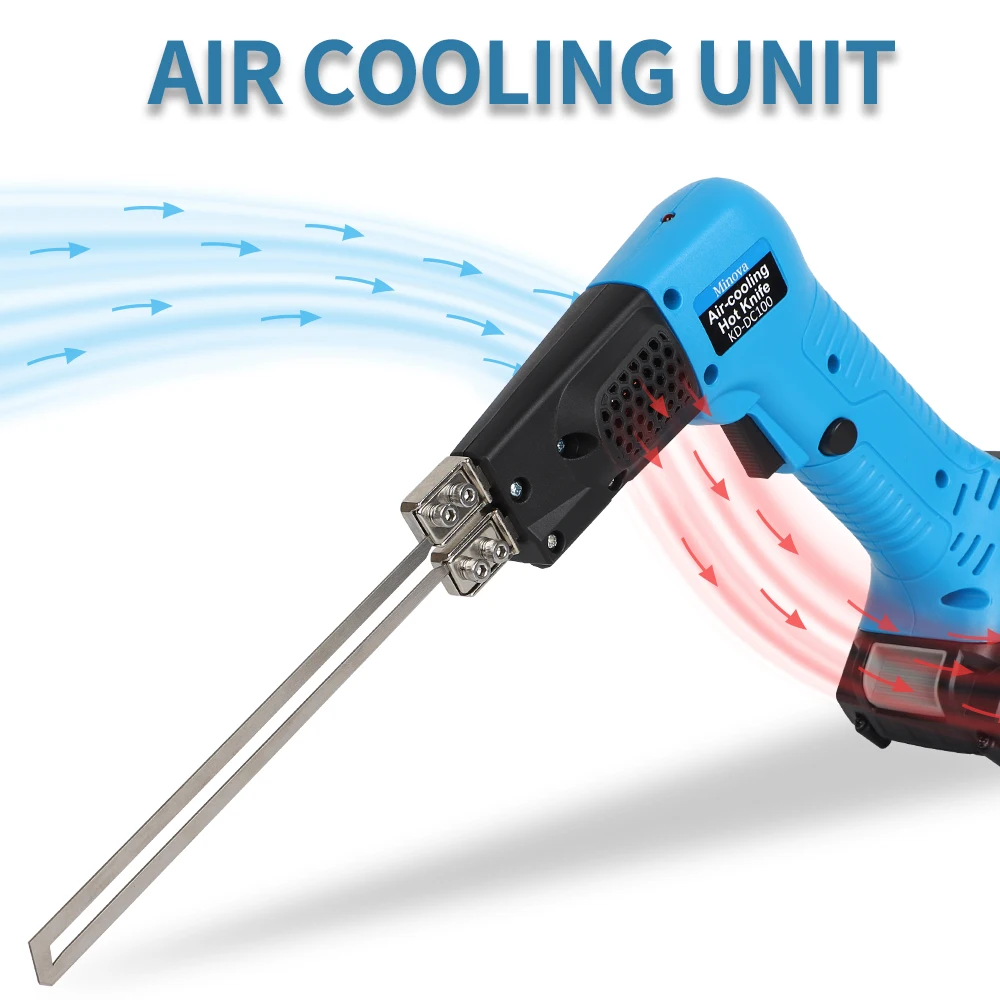 Air-cooling Cordless Handheld Hot Knife Foam Cutter