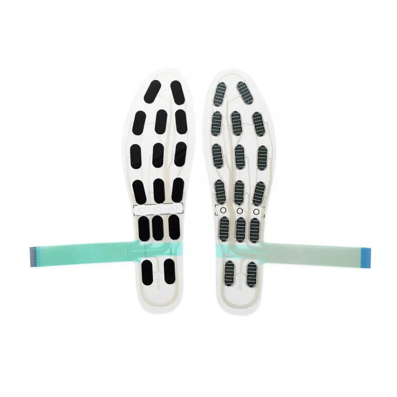 Taidacent Exercise Posture Correction Multi-point Pressure Sensor Insole Plantar Pressure Measurement FSR Gait Analysis Sensor