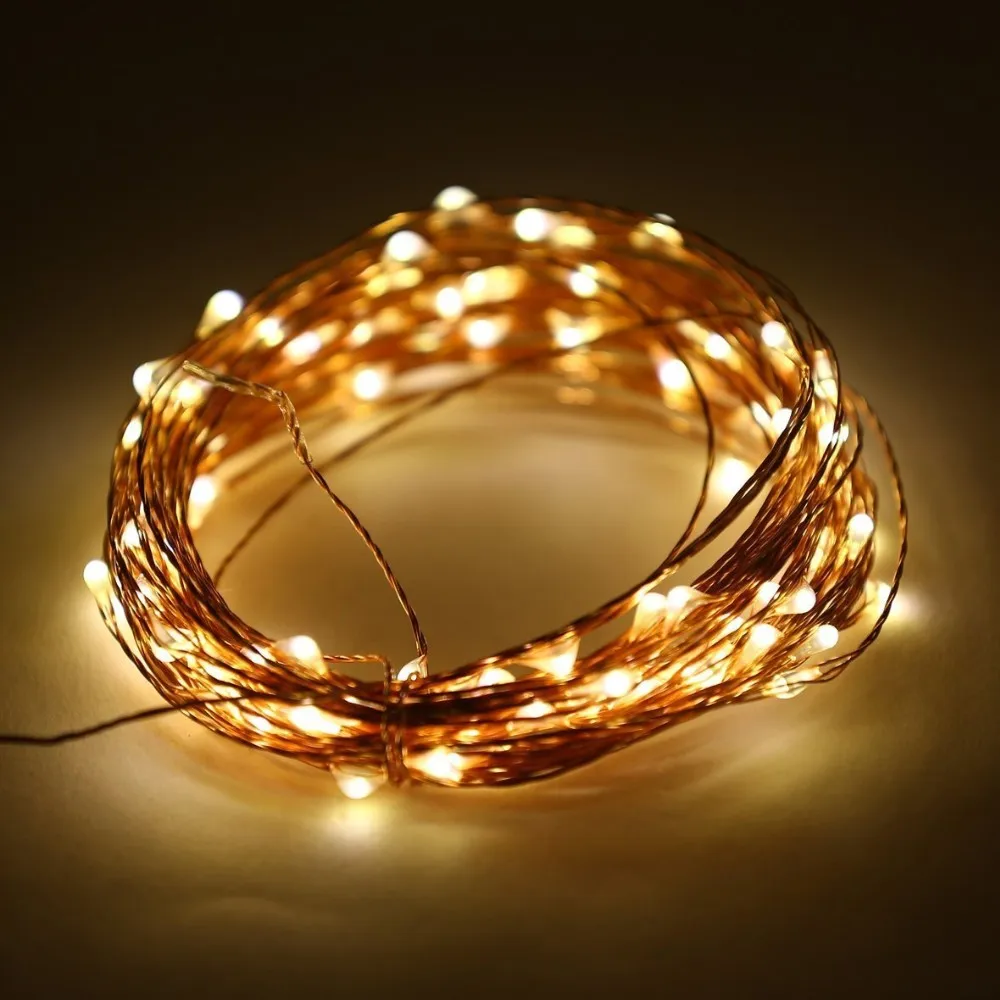 Most Popular Outdoor Changeable Fairy 100 Led Solar Copper Wire String Lights
