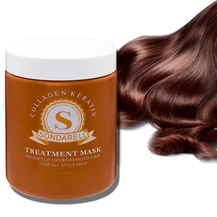 Sondarell Manufacturer  Repair Hair Private Label Keratin Treatment Guangzhou Professional Keratin Collagen Hair Treatment Cream