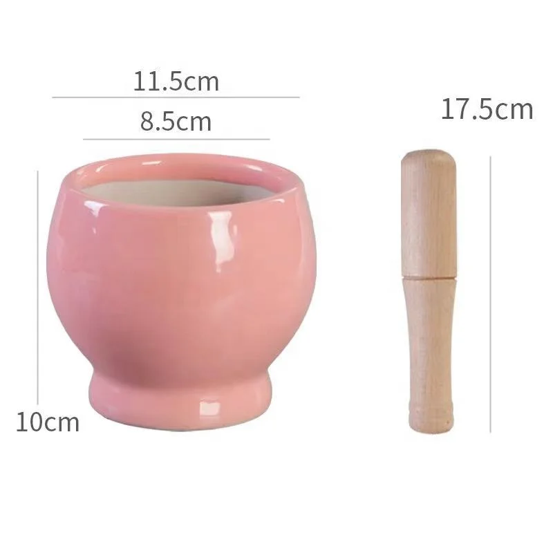 Manually mashed garlic garlic masher household garlic press ceramic crusher