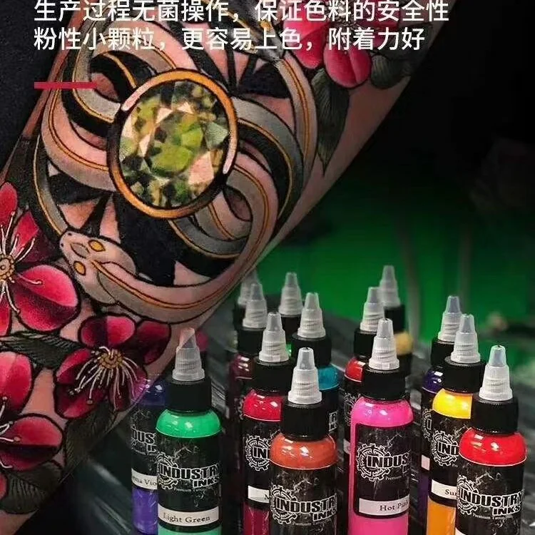 industry nature botany material tattoo ink