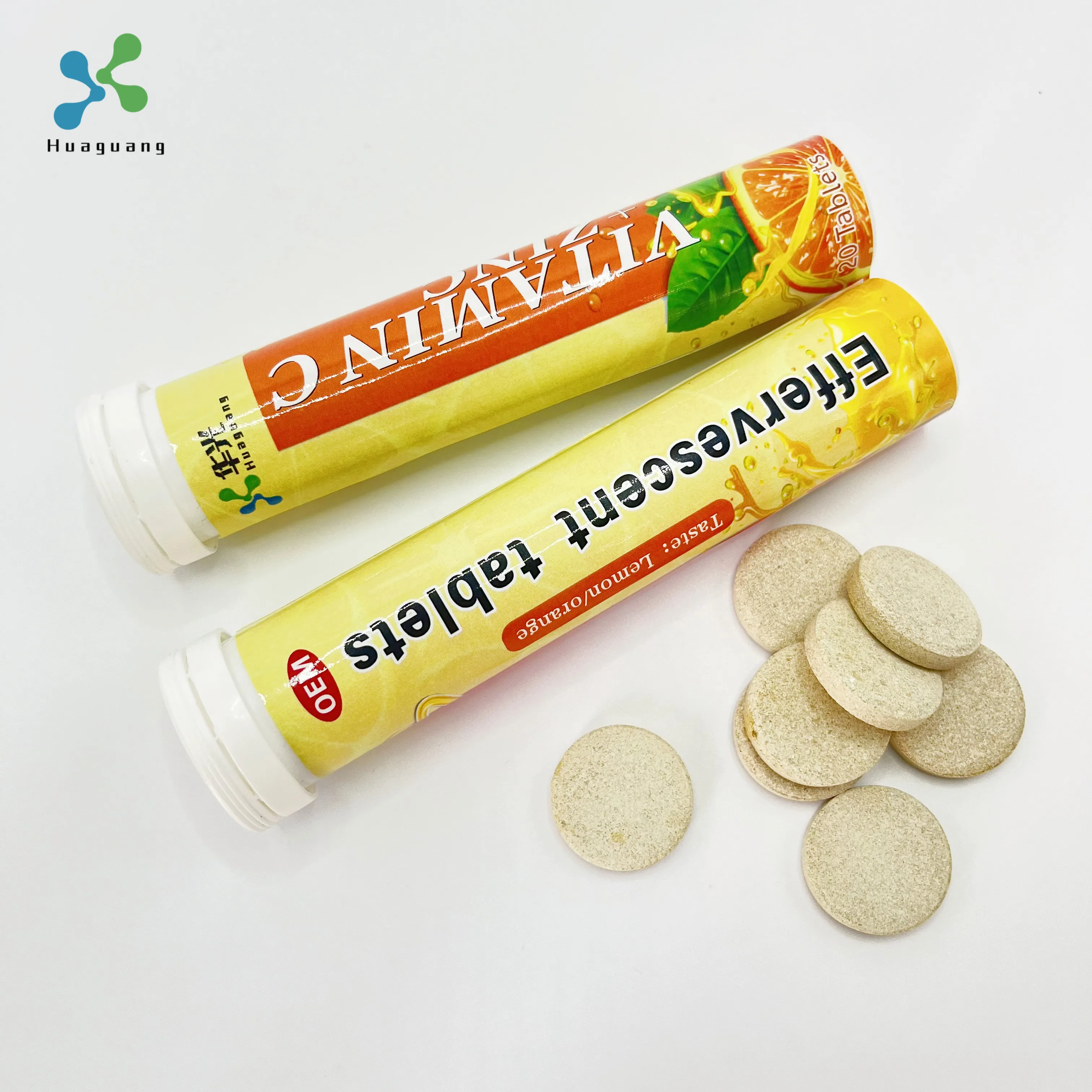 Hot Sale Skin Care VC Plus Zinc Effervescent Tablet For Immunity 1000mg Vitamin C 10mg Zinc Manufacturer