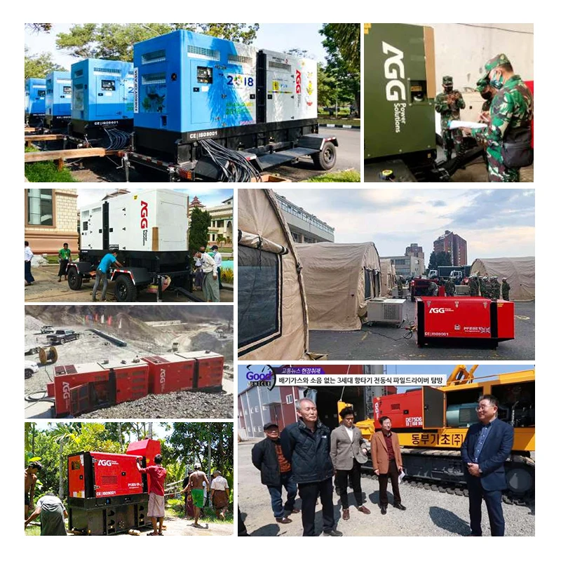AGG 83kva 75kva Diesel Genset for Industrial Silent Type Open Type AGG Power Diesel Generator Set