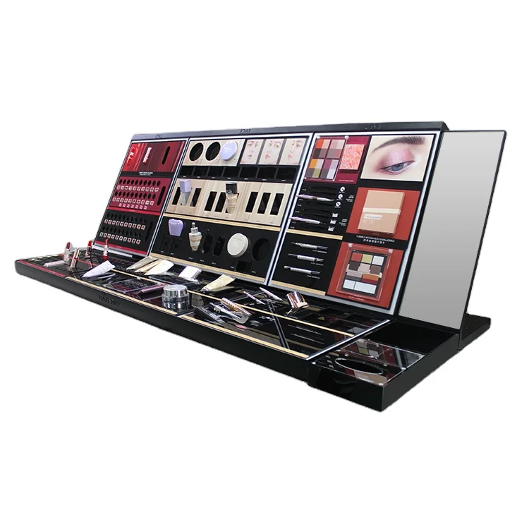 wholesale cosmetic makeup stand, shopping mall display, makeup display Holder