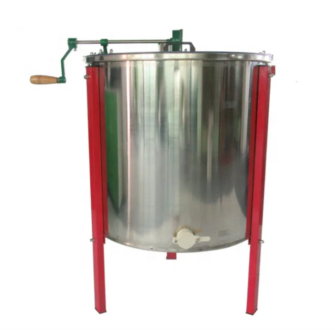 6 frames manual honey shaking machine Manual Honey Extractor Separator machine