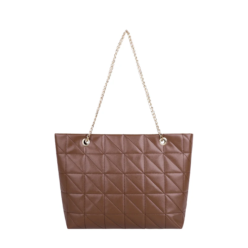 Diamond purses and handbags silver metallic tote bag Guangzhou Wholesale black genuine leather tote bags women handbags