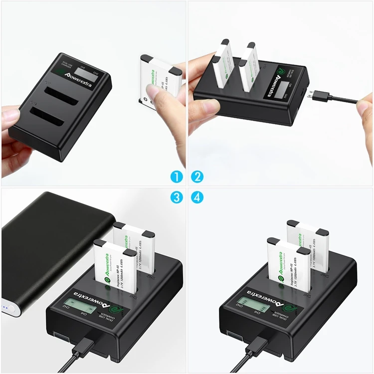 High Quality Camera Batteri Canon Li-ion XP130 Battery Charger 3.7V