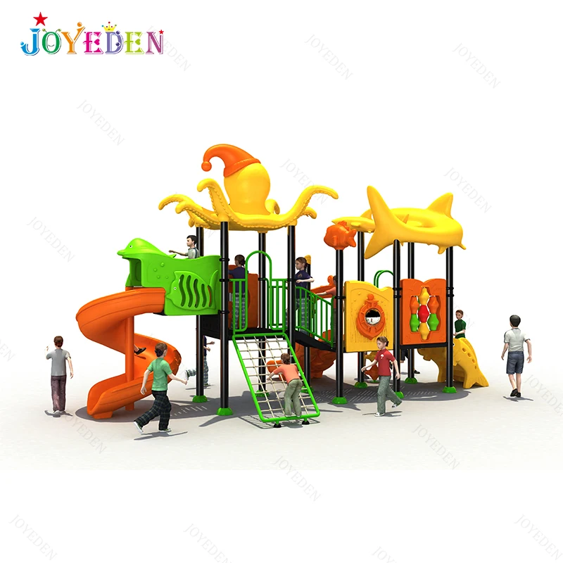 unique design attractive Outdoor interesting children amusement park slide outdoor playground guangzhou for commercial use