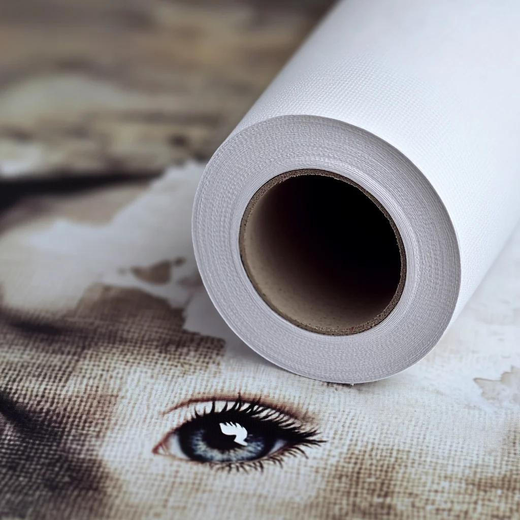 Wholesale Polycotton Blend Printable Wall Art Canvas Roll Matt Glossy Coated Inkjet Polyester Cotton Canvas For Digital Printer