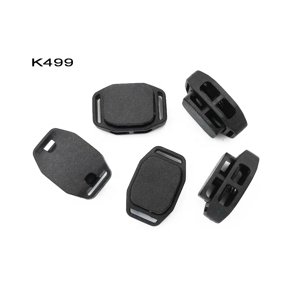 Upgraded Plastic Double Hole Cord Lock,Draw String Clip with Spring Toggle Stoppers Buttons for Drawstrings Cord Locks For Shoe