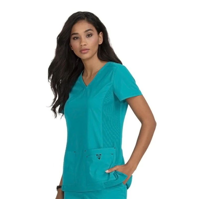 Best Quality Customized Fashionable Stretchy Unisex Stretchy Comfortable  Medical Nurse Scrubs Sets Hospital Uniform Suits