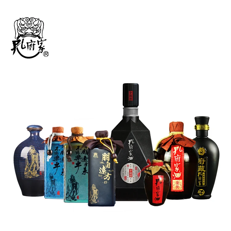 Qufu Конфуций семья китайский известные бренды Baijiu белый Kaoliang ликер клейкий рис вино Chiew
