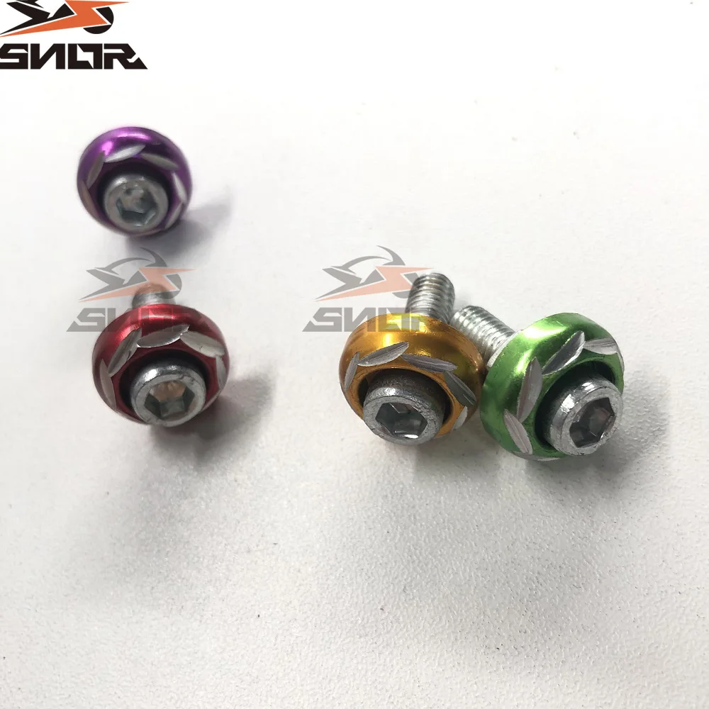 CNSNR Best Sale Motorcycle Nut Screws Other Motorcycle Spare Parts Colored Nut Screws