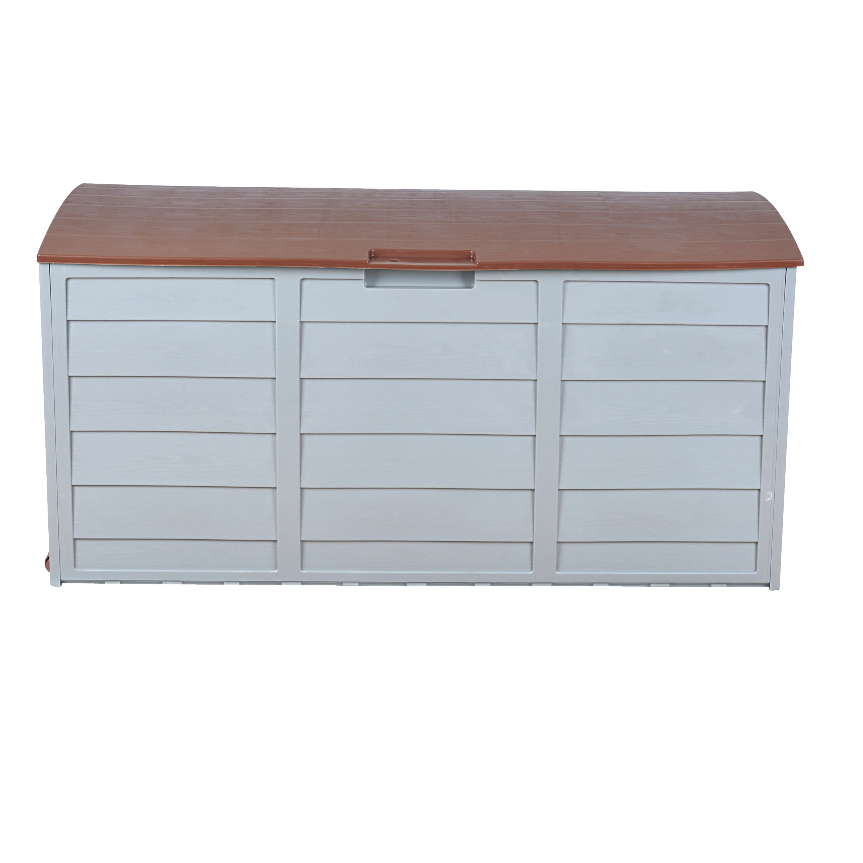 
Plastic Weatherproof Lockable Shed Garden Deck/Lockable Outdoor Storage Box 