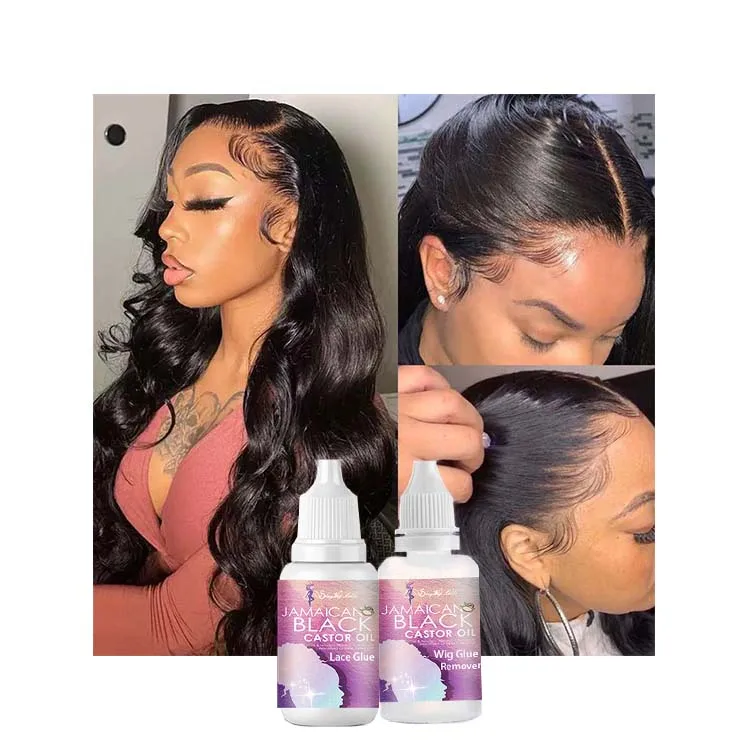 Lace Wig Glue Remover Hair Glue Adhesive Bond Remover For Lace Wig Glue and Hair Extensions Tape Easy Remove and Edge Safe