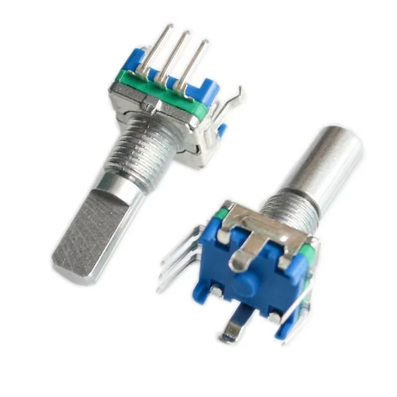Rotary encoder coded switch EC11 audio digital potentiometer with switch five-pin handle length 20MM