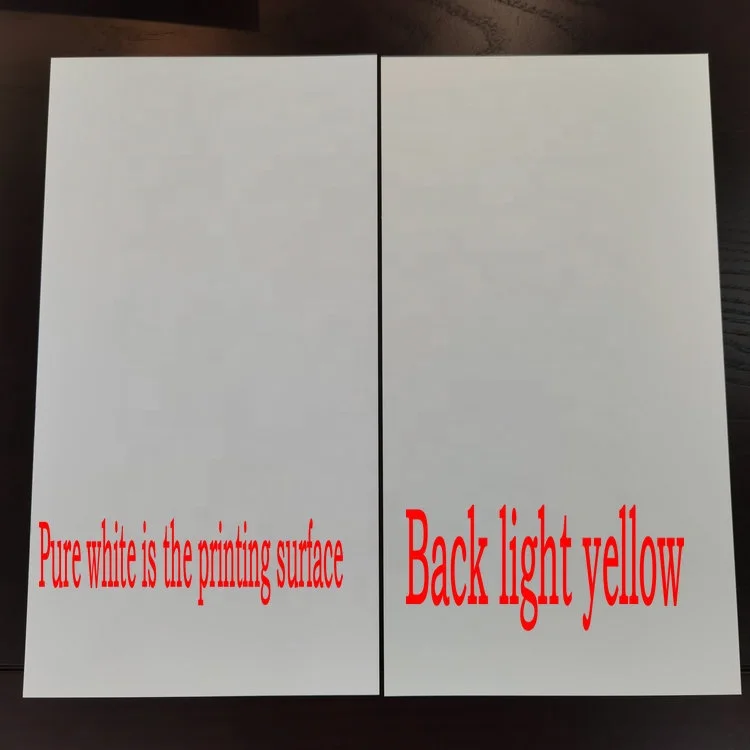 Wholesale inkjet printing powerful cardboard photo paper photo paper indoor advertising tear not bad