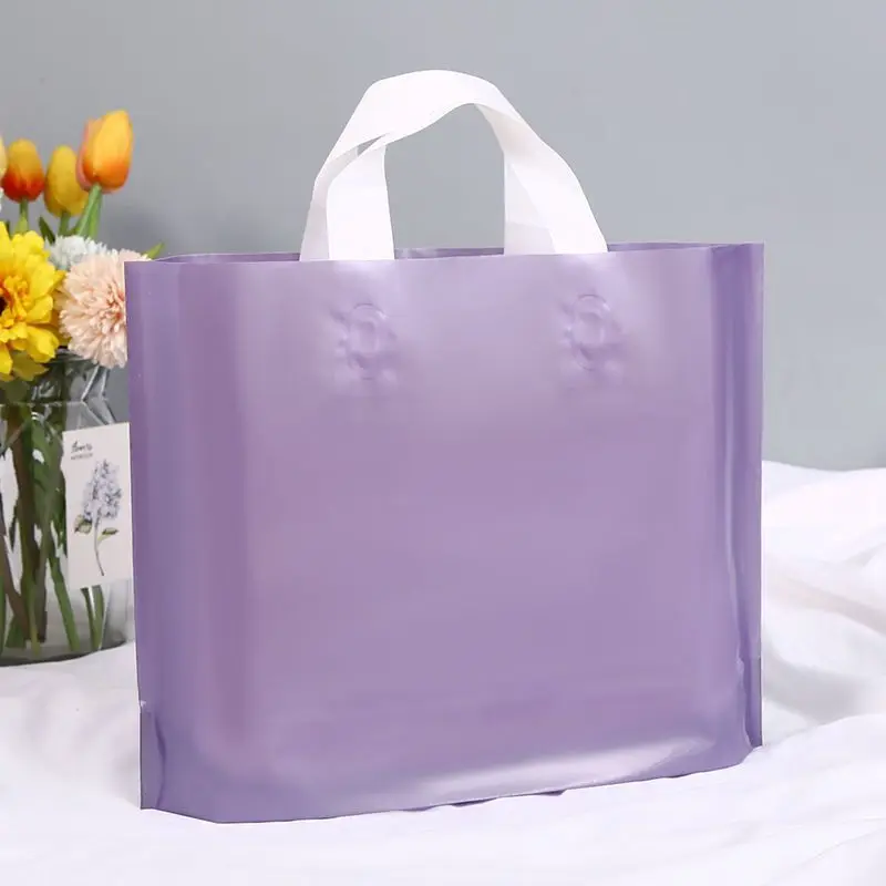 Custom  Fashion  Clothes packaging plastic bags shopping bags