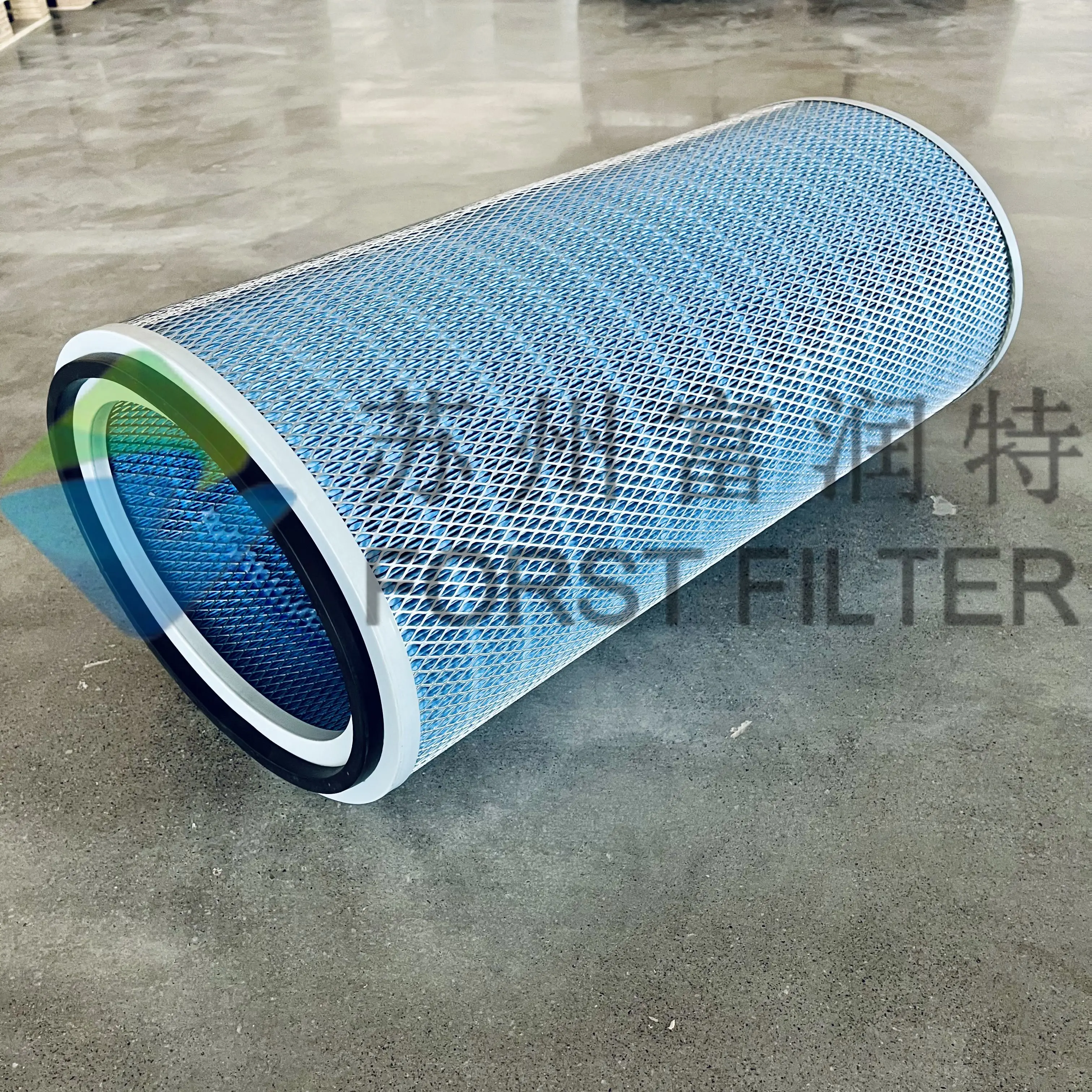 Hepa Air Filter Media Purifier Element Price For Purifier Intake FORST Blue Nano Oval High strength Low running resistance