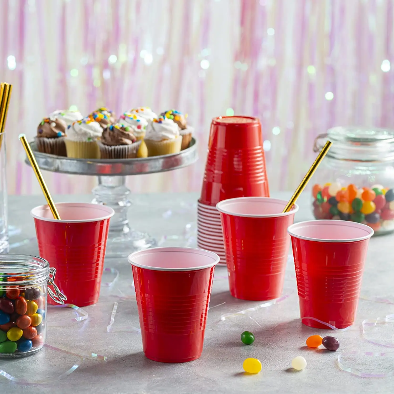 Clear PET Plastic Dessert Cups Disposable Composable Cold Food Fruit Vegetable Salad Clear Yogurt Cake with lid
