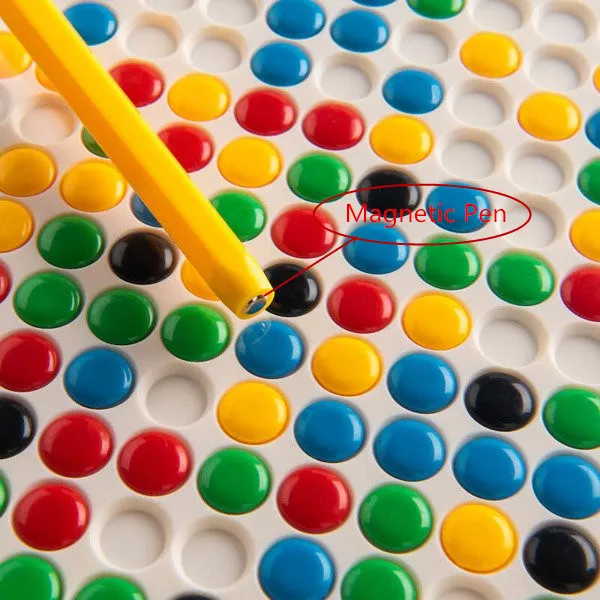 2023 HOT selling Educational Toys Magnetic Drawing Board Mini Colored Number Writing Board Magpad