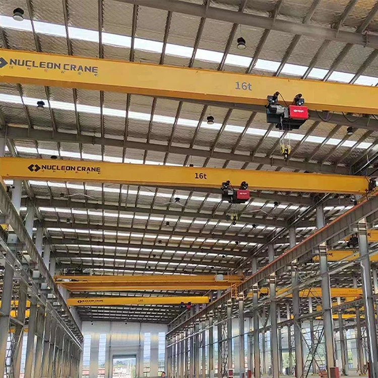 1 ton~10 ton European Standard Low Headroom Single Girder Overhead Crane With Trolley