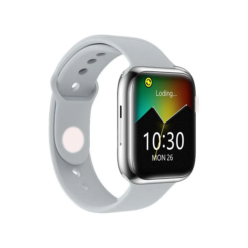 Smartwatch Fitness Heart Rate Blood Pressure Gps Touch Screen Calorie Tracker 8 Max Blue Tooth Call Smart Watch For I Watch