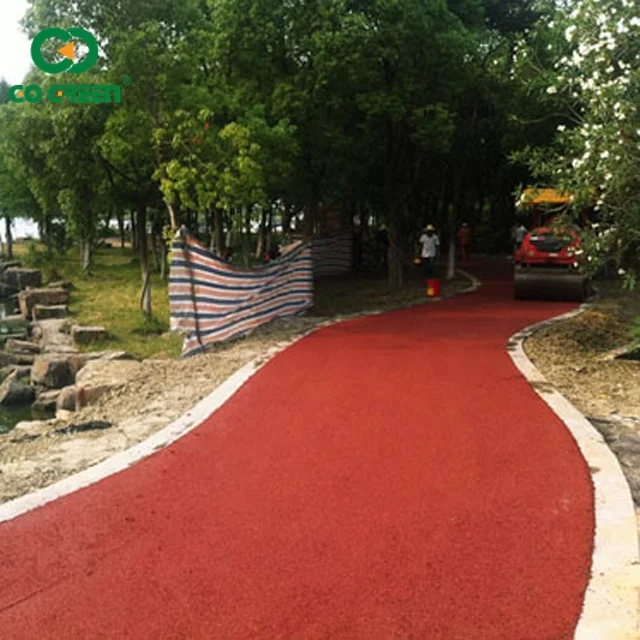 Go Green Color Asphalt Ready to Pave Cold Mix Color Asphalt Materials