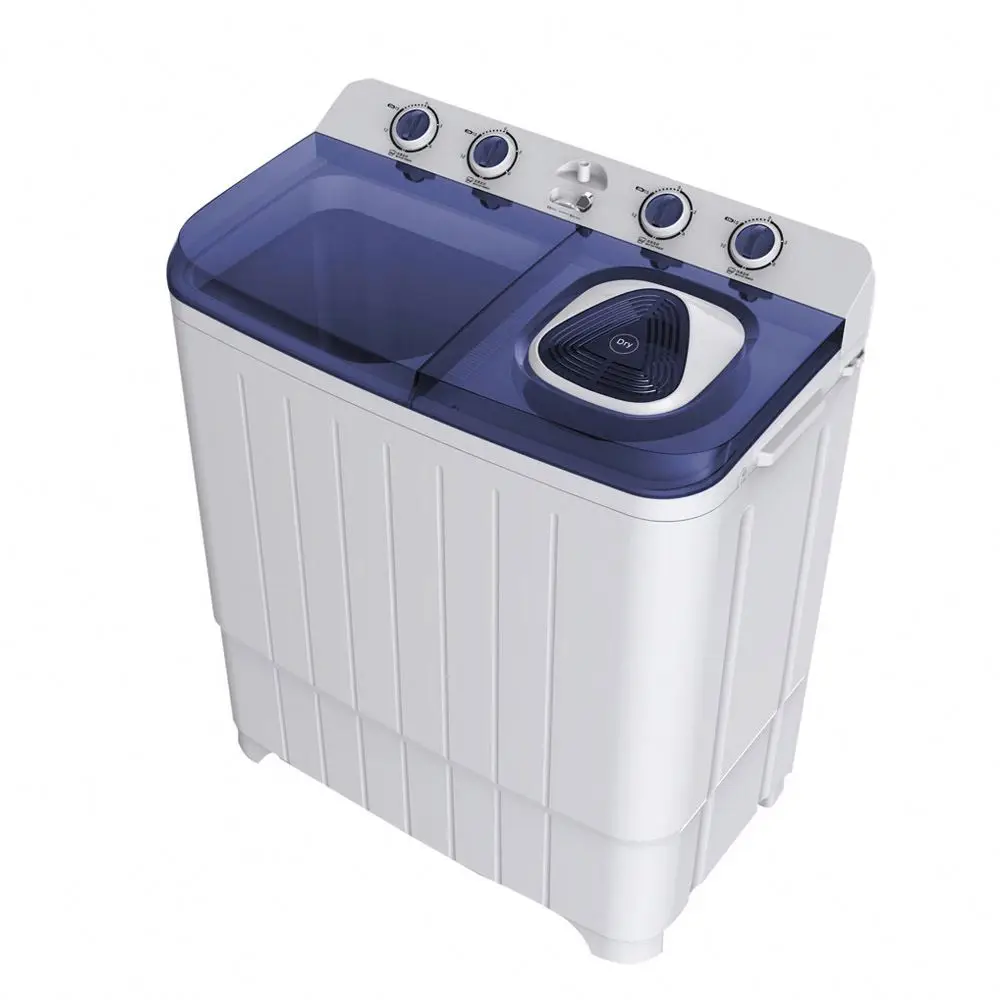10KG High Quality Cheap Plastic Body Wash Clothes Twin Tub Smart Washing Machine