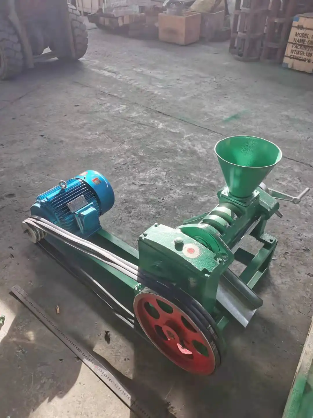 SHARPOWER cold heat screw hydraulic coconut peanut olive  oil pressing machine production line for africa