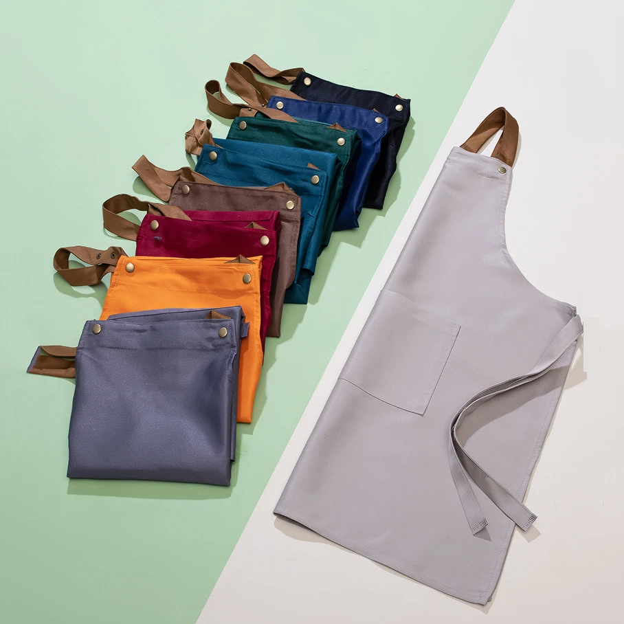 Apron Designs Patterns Baking Chef Cafe Fast Food Uniform Kitchen Aprons Work Apron