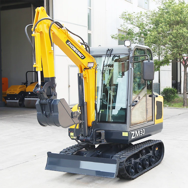 FREE SHIPPING Mini Digger Excavator For landscaping Garden Home Farm Used Backhoe Crawler Digging Trenches