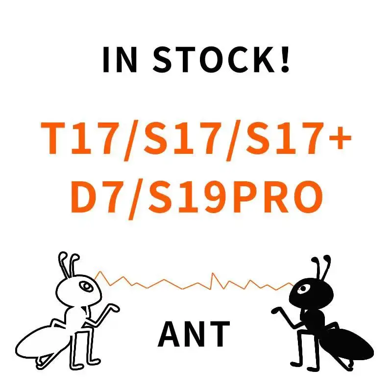 Готовый к отправке ANT T17 S17 + S9 S9j S9i S19 PRO L3 + L3 ++ б/у T17 В наличии!