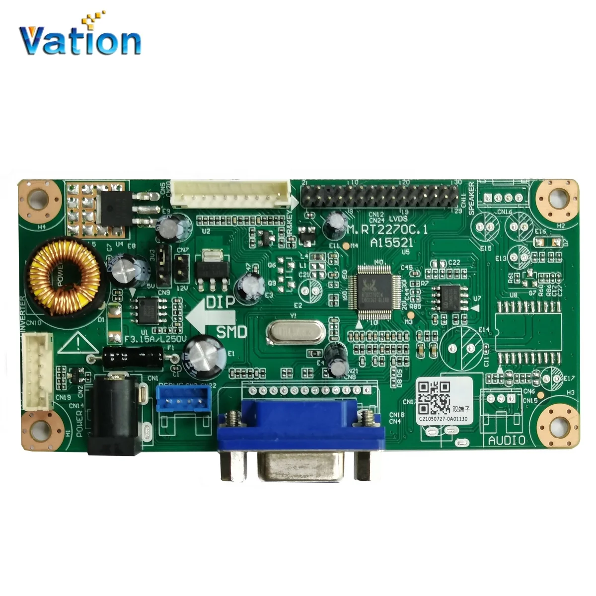 RT2270C 1920x1200(max) VGA TO LVDS LCD controller board with VGA INPUT