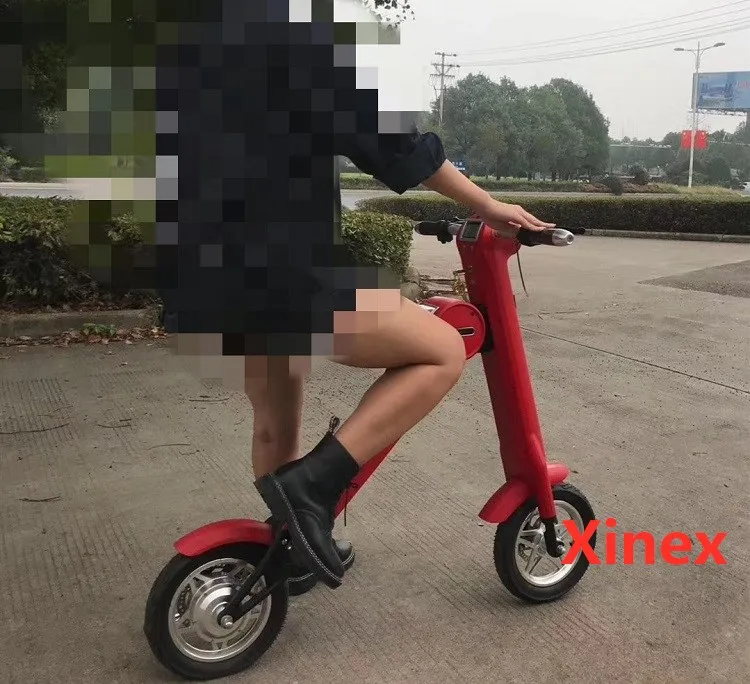 12 inch pedal assistance folding electric bike  fashion style