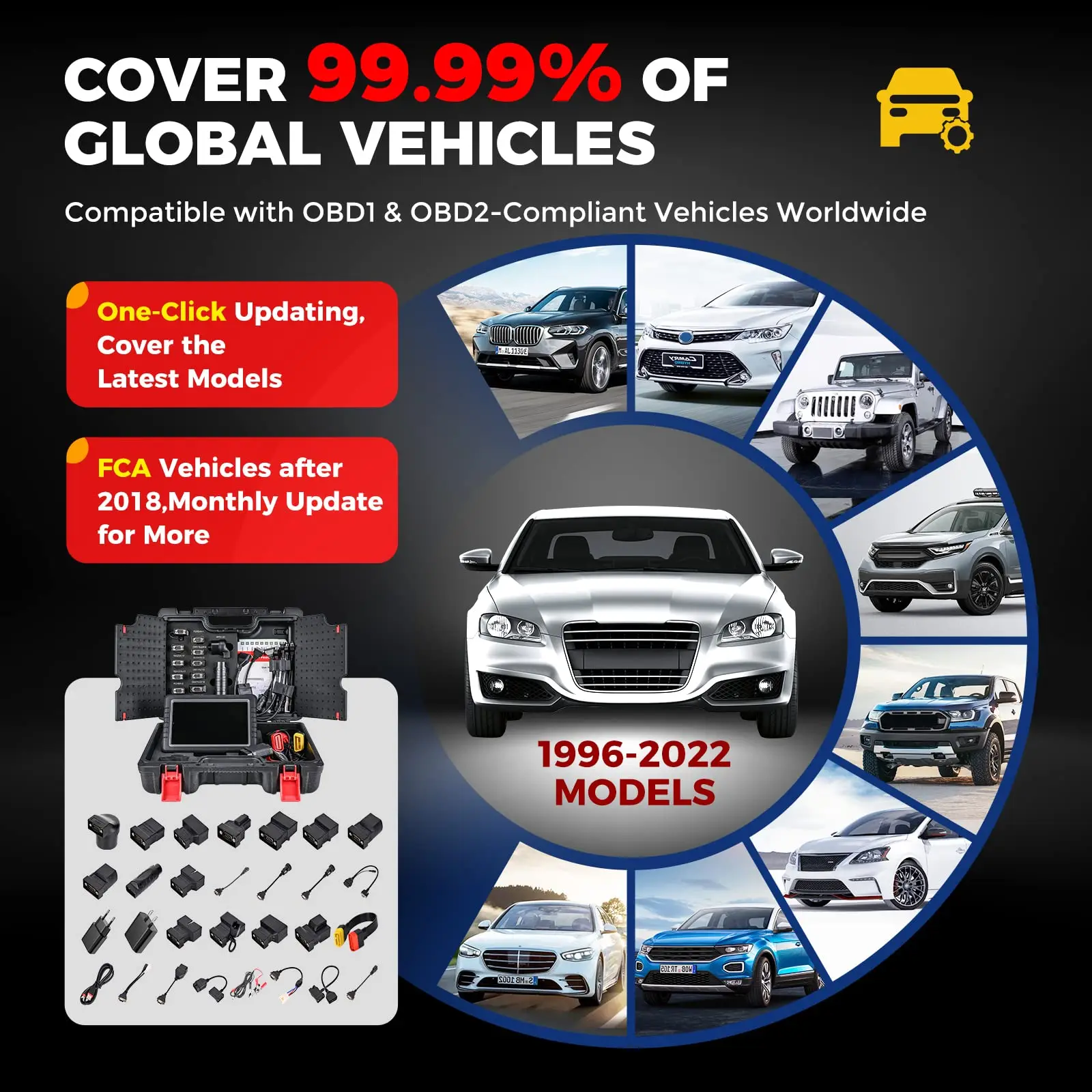 2023 100% Original Launch X431 Pros V 1.0 X 431 Vpro X-431 X431 Obd2 Car Escaner Auto Diagnostic Scanner Tools for All Cars