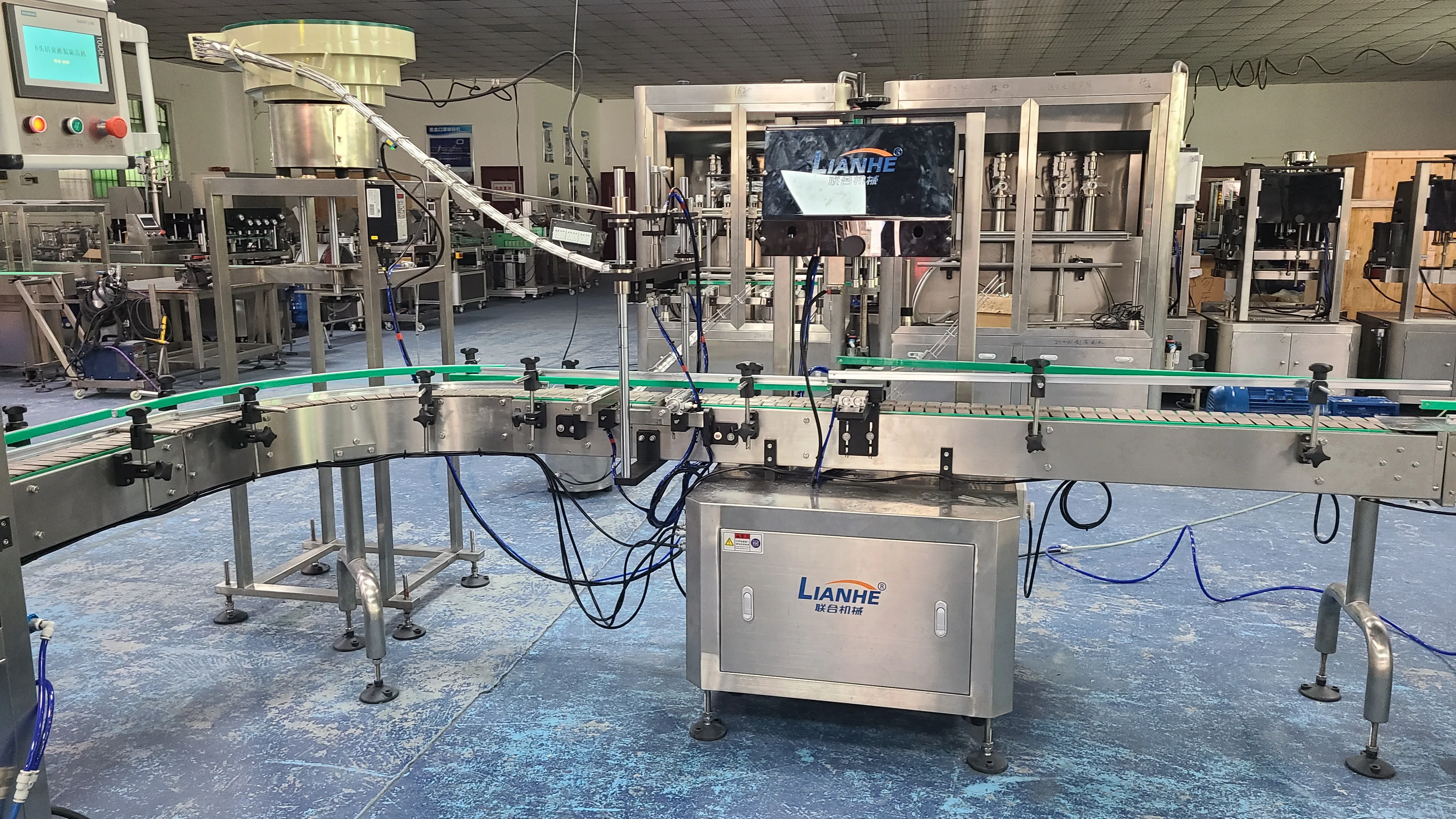 Automatic Cosmetic Hand Wash Shampoo Production Line Lotion Viscous Laundry Liquid Detergent Soap Bottle Filling Capping Machine