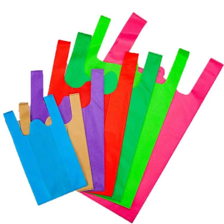 Custom-made high-quality non-woven bags W cut non-woven bag D cut style non woven bag