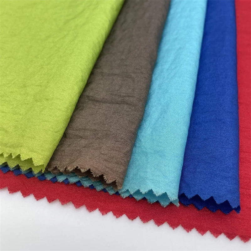 Good Price Woven 100% nylon taffeta fabric 70d 190t 210t crepe taffeta fabric for coat and jacket
