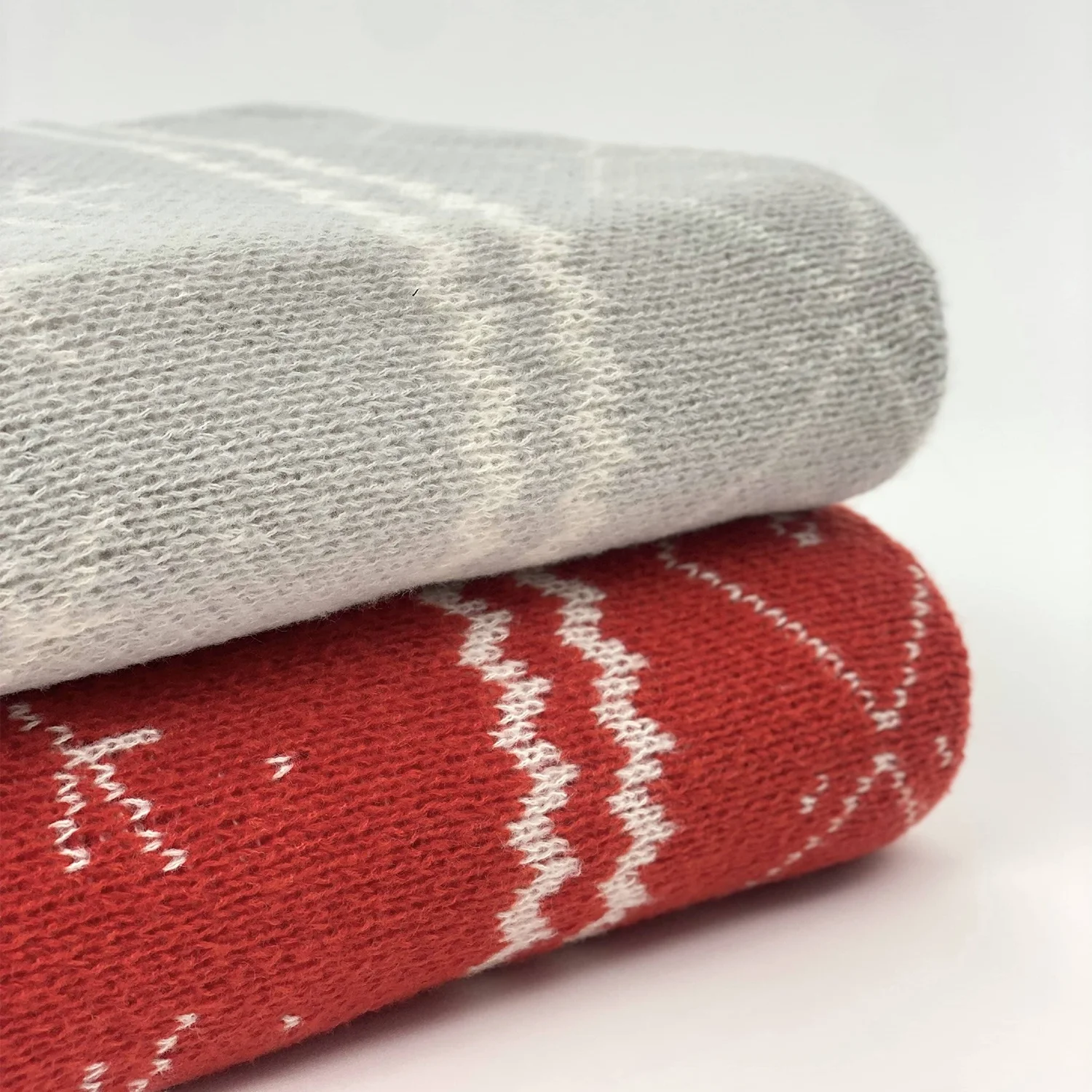 Winter blankets Christmas snowflake snuggle moving Sofa covers hug sleep comforter cashmere chunky knit weighted custom throws