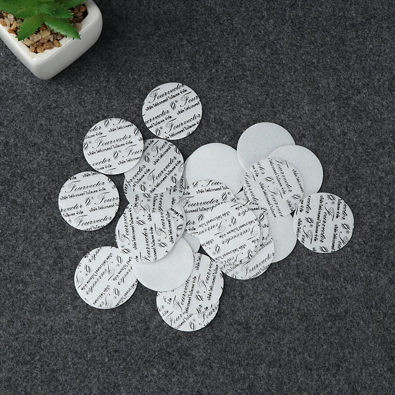 Induction bottle cap aluminum foil seal liner/wad sealed for your protection printed for PET/PE/PP capsule bottles